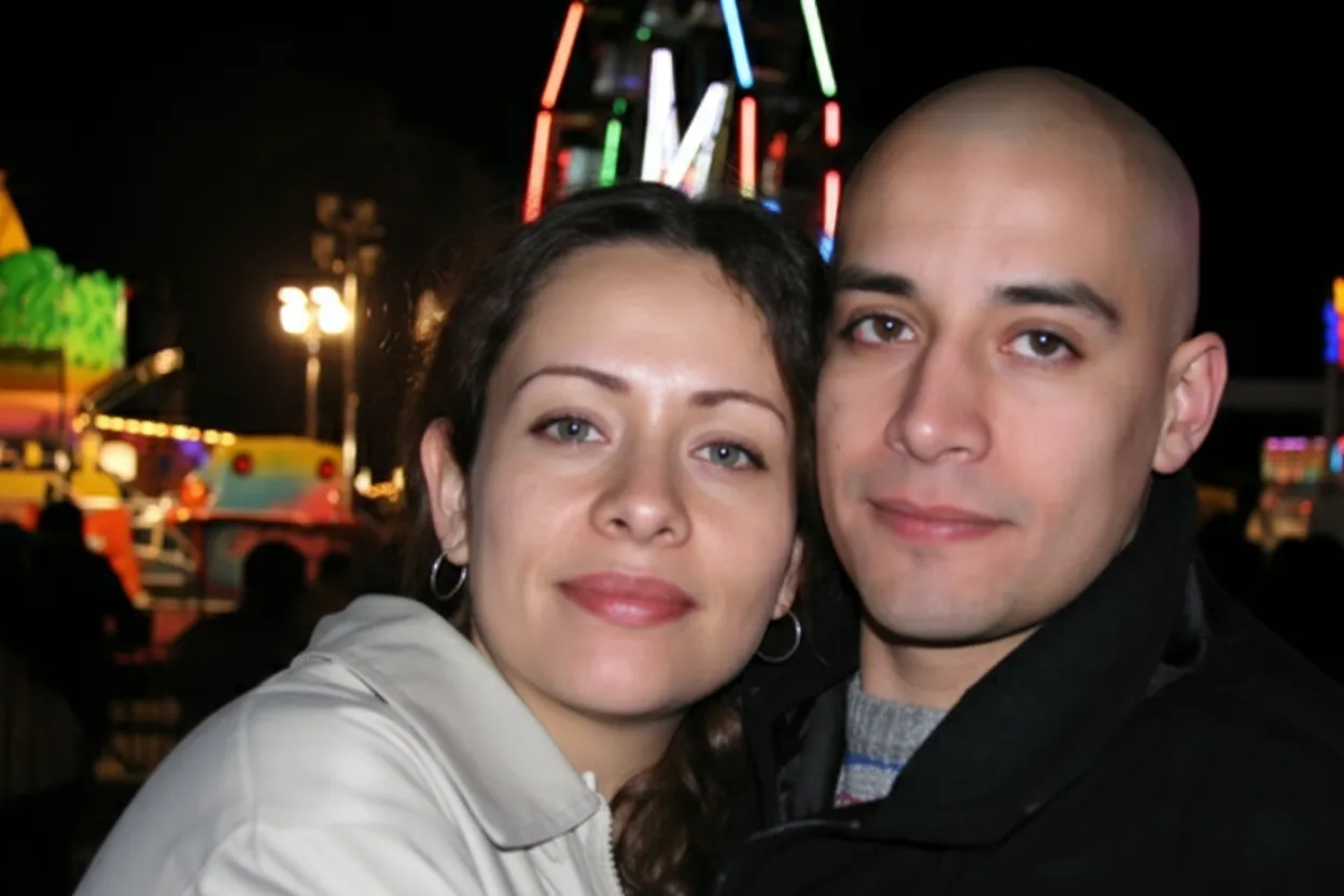 Blurry photo sharpened and enhanced using AI focus magic tool